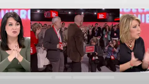 Susana Díaz en Espejo Público. Susana Díaz en Espejo Público.