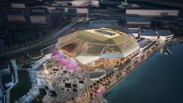 Así es el Etihad Arena de Abu Dabi