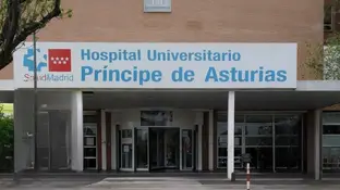 Fachada del Hospital Universitario Príncipe de Asturias de Alcalá de Henares. Fachada del Hospital Universitario Príncipe de Asturias de Alcalá de Henares.