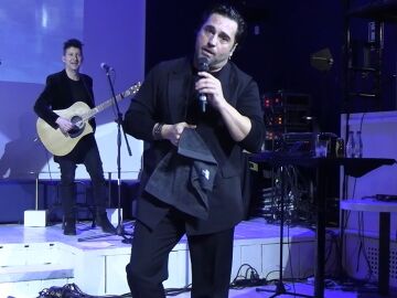 David Bustamante en un evento