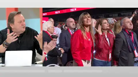 Javier Caraballo en Espejo Público. Javier Caraballo en Espejo Público.