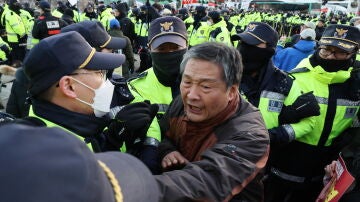 Protestas en Corea del Sur