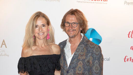 Alejandro Abad y su mujer, Susana Saura