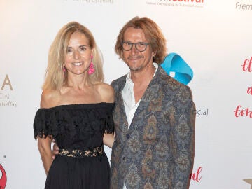 Alejandro Abad y su mujer, Susana Saura