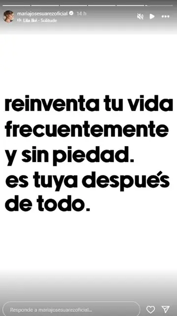 Stories de María José Suárez Stories de María José Suárez