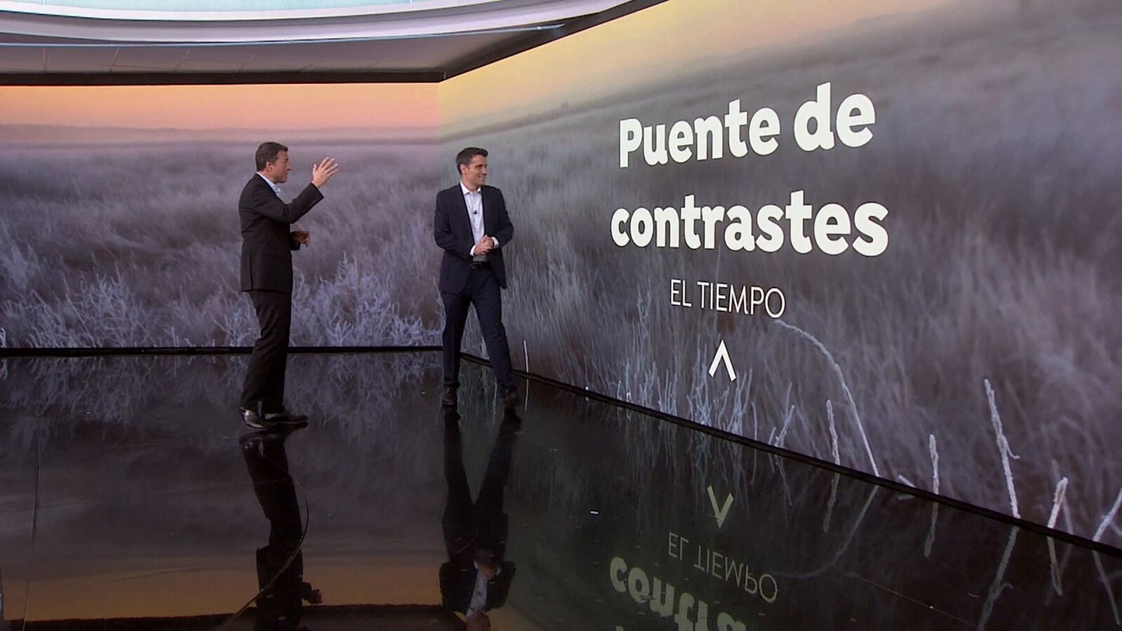 César Gonzalo avisa que habrá dos estaciones en el puente: cálido otoño hasta el sábado, invierno con nieve y frío el domingo