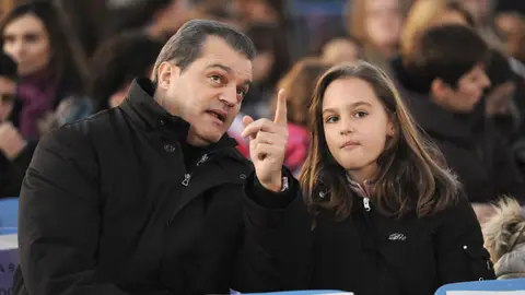 Ramón García y Verónica en la Cabalgata de Reyes de 2013 Ramón García y Verónica en la Cabalgata de Reyes de 2013