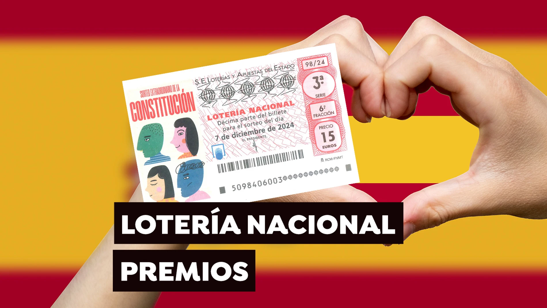 Premios del Sorteo Extraordinario de la Constitución de la Lotería Nacional Premios del Sorteo Extraordinario de la Constitución de la Lotería Nacional