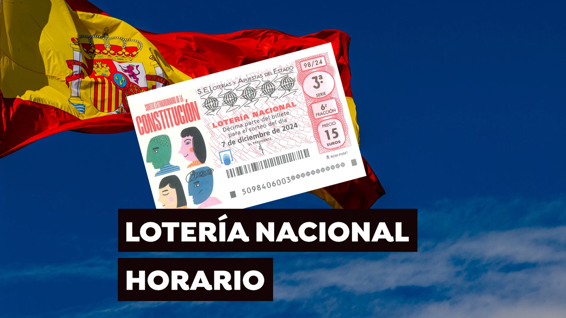 Horario y dónde ver el Sorteo Extraordinario de la Constitución de la Lotería Nacional Horario y dónde ver el Sorteo Extraordinario de la Constitución de la Lotería Nacional