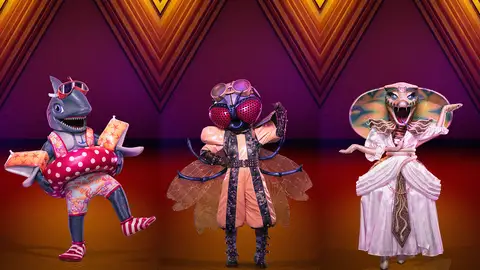 Cobra, Mosca y Tiburón se disputarán la máscara de oro en la Gran Final de Mask Singer Cobra, Mosca y Tiburón se disputarán la máscara de oro en la Gran Final de Mask Singer