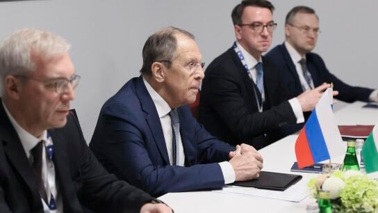 El ministro de exterior ruso Sergei Lavrov 