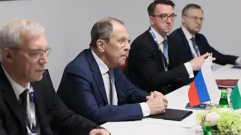 El ministro de exterior ruso Sergei Lavrov El ministro de exterior ruso Sergei Lavrov