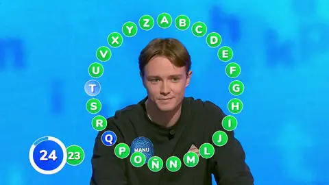 ¿Bote a la vista? Manu remonta ante Rosa y pone a todos en tensión en El Rosco ¿Bote a la vista? Manu remonta ante Rosa y pone a todos en tensión en El Rosco