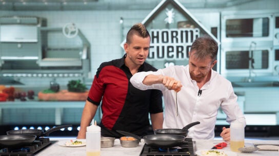 La receta f&aacute;cil y deliciosa que Dabiz Mu&ntilde;oz ense&ntilde;a a cocinar en directo a Pablo Motos