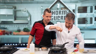 La receta fácil y deliciosa que Dabiz Muñoz enseña a cocinar en directo a Pablo Motos