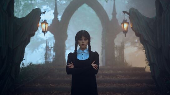 Jenna Ortega como Miércoles en la temporada 2