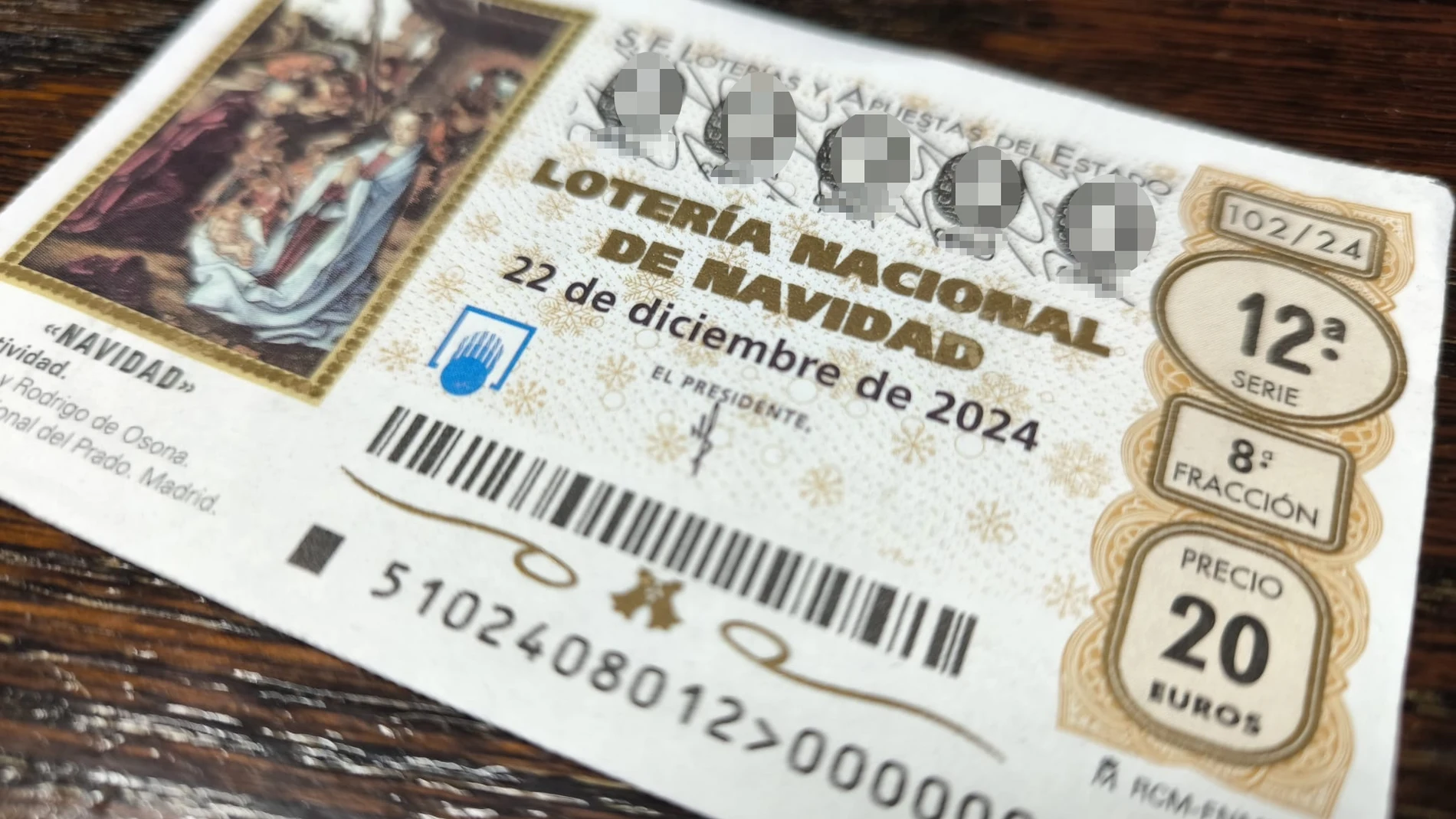Décimo de la Lotería de Navidad 2024 Décimo de la Lotería de Navidad 2024