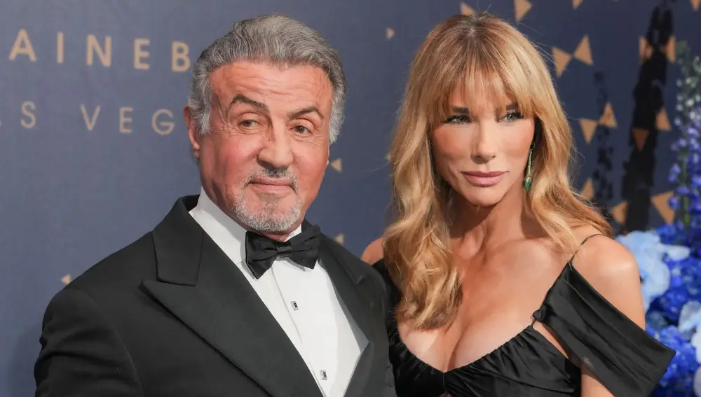 Sylvester Stallone y su mujer Jennifer Flavin en 2023 Sylvester Stallone y su mujer Jennifer Flavin en 2023