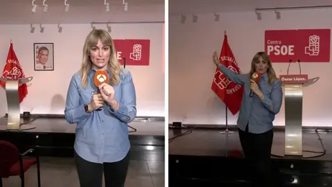 Cuadro de Pedro Sánchez en la sede PSOE-M Cuadro de Pedro Sánchez en la sede PSOE-M