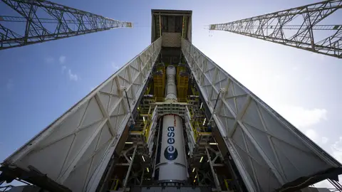 El cohete europeo Vega C, cargado con un nuevo satélite Sentinel-1 El cohete europeo Vega C, cargado con un nuevo satélite Sentinel-1