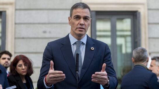 Pedro S&aacute;nchez, en el D&iacute;a de la Constituci&oacute;n