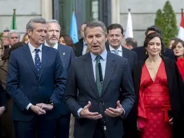 Feijóo, en el Día de la Constitución Feijóo, en el Día de la Constitución