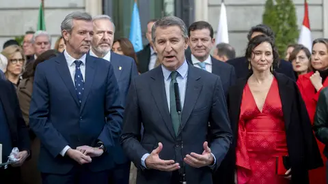 Feijóo, en el Día de la Constitución Feijóo, en el Día de la Constitución