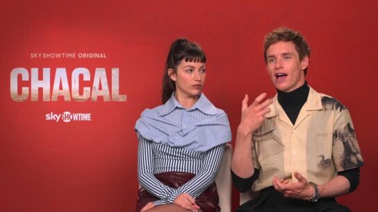 &Uacute;sula Corber&oacute; y Eddie Redmayne