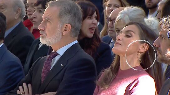Los pendientes de la reina Letizia