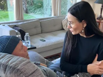 Bruce Willis y Demi Moore Bruce Willis y Demi Moore