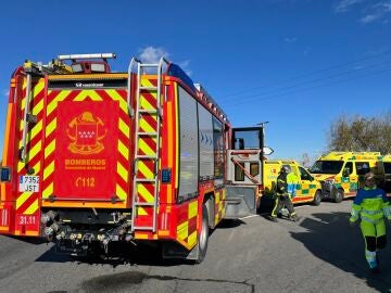 Un bombero de Madrid muere en un accidente de tráfico mientras acudía a una emergencia