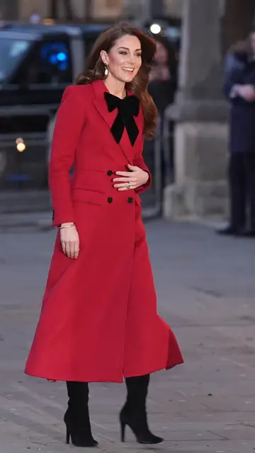 Kate Middleton, anfitriona en el concierto de Navidad en la Abadía de Westminster Kate Middleton, anfitriona en el concierto de Navidad en la Abadía de Westminster