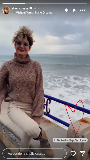 Sheila Casas en su última escapada con Álvaro Muñoz Escassi Sheila Casas en su última escapada con Álvaro Muñoz Escassi