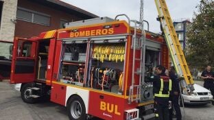 Imagen de archivo de un coche de bomberos