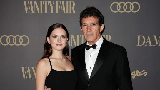 Antonio Banderas con su hija Stella
