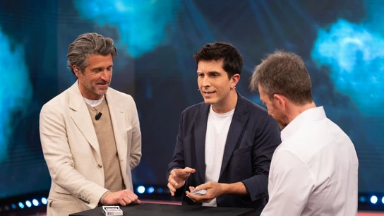 "¡Impresionante!": Patrick Dempsey alucina con la magia de Jorge Luengo "¡Impresionante!": Patrick Dempsey alucina con la magia de Jorge Luengo