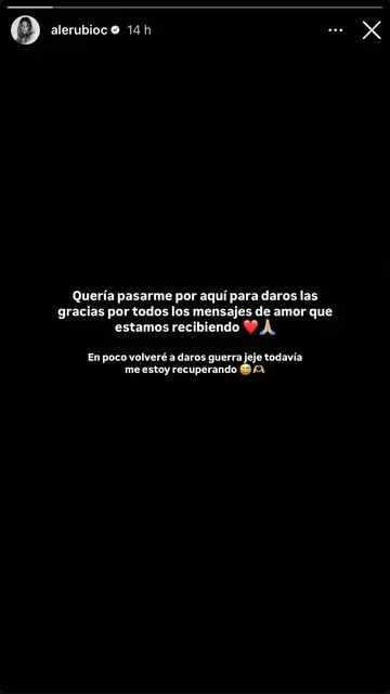 Historia de @alerubioc Historia de @alerubioc