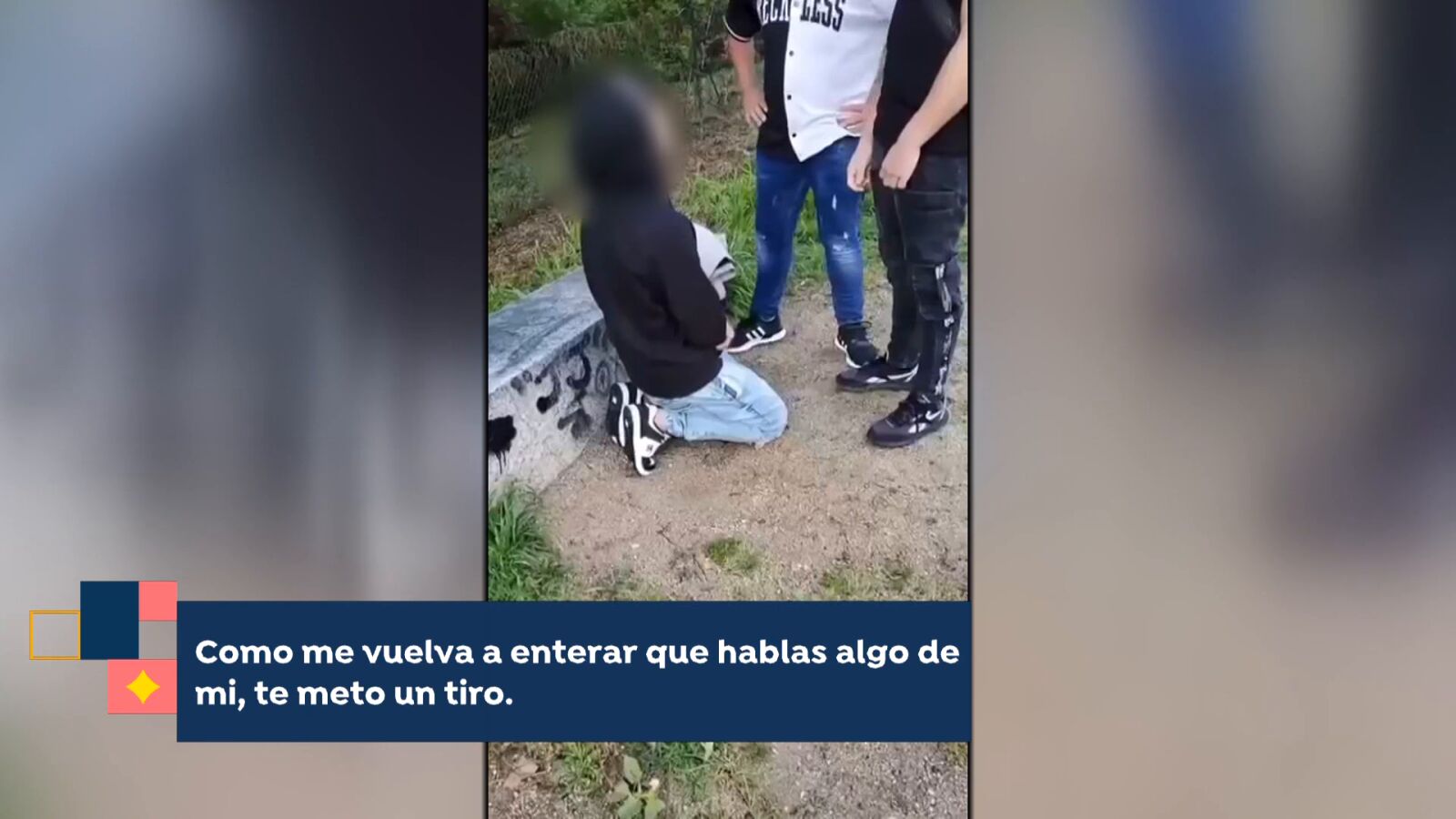 Nuevas imágenes de las bandas que aterrorizan a menores en Vigo: 