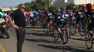 Eddy Merckx, en el Tour of Oman de 2015 Eddy Merckx, en el Tour of Oman de 2015