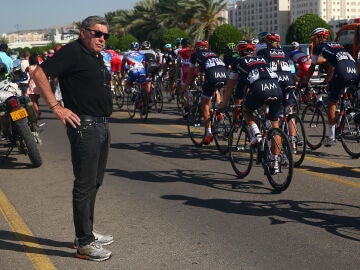 Eddy Merckx, en el Tour of Oman de 2015