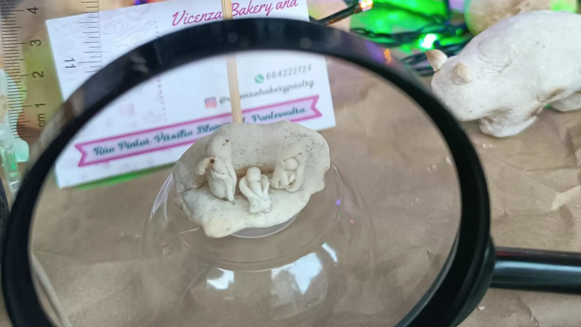 Belén de miga de pan Belén de miga de pan