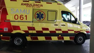 Ambulancia del SAMU 061 de Baleares