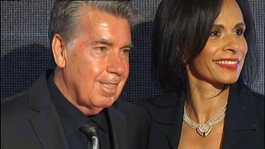 Manolo Santana y Claudia