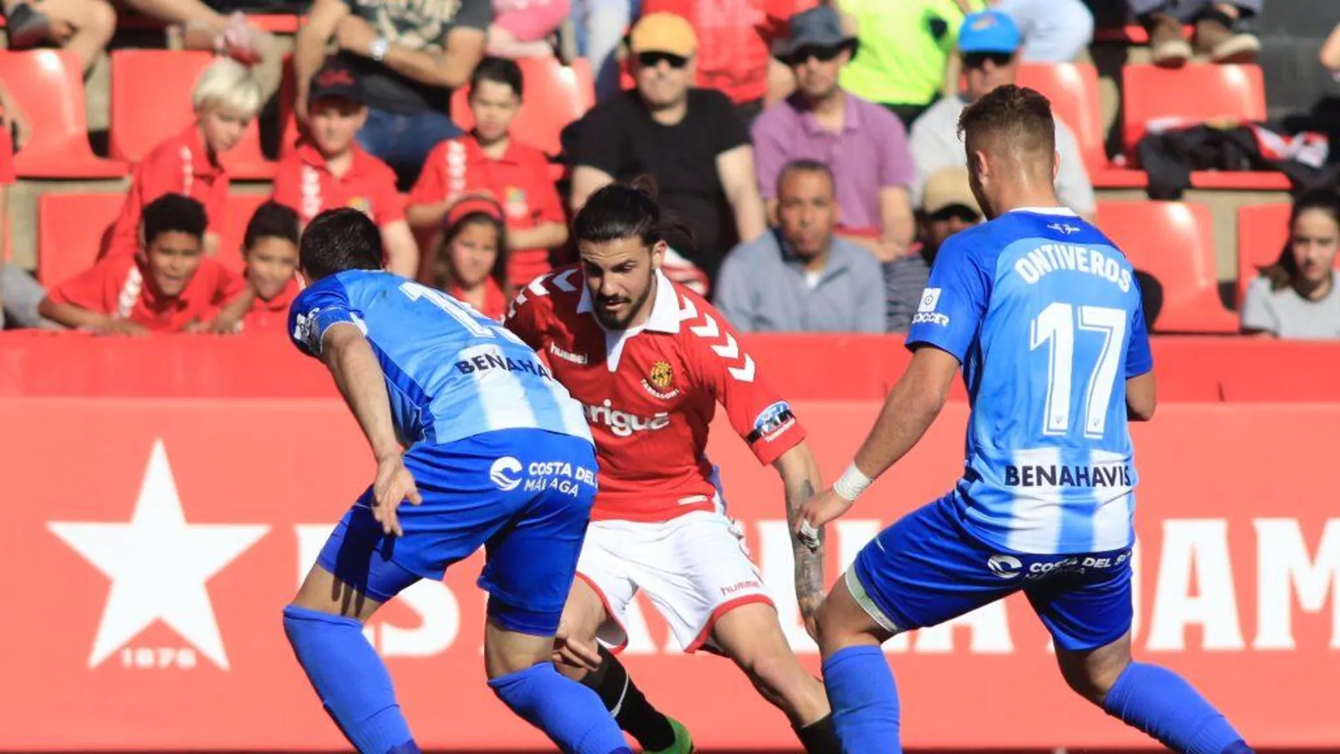 Partido del Nàstic de Tarragona contra el Málaga Partido del Nàstic de Tarragona contra el Málaga