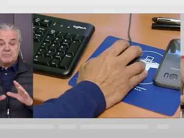 Marcos de Quinto en Espejo Público. Marcos de Quinto en Espejo Público.