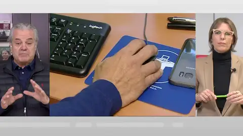 Marcos de Quinto en Espejo Público. Marcos de Quinto en Espejo Público.