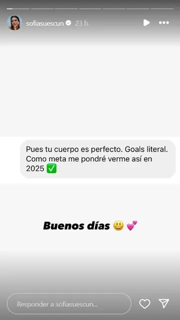 Comentarios positivos que ha recibido Sofía Suescun Comentarios positivos que ha recibido Sofía Suescun