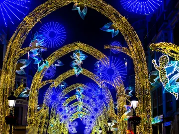 Decoración navideña en Málaga Decoración navideña en Málaga