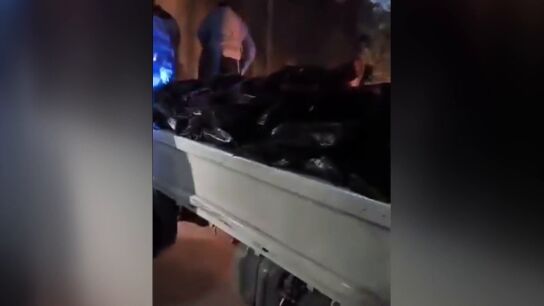 Bolsas de basura en la c&aacute;rcel