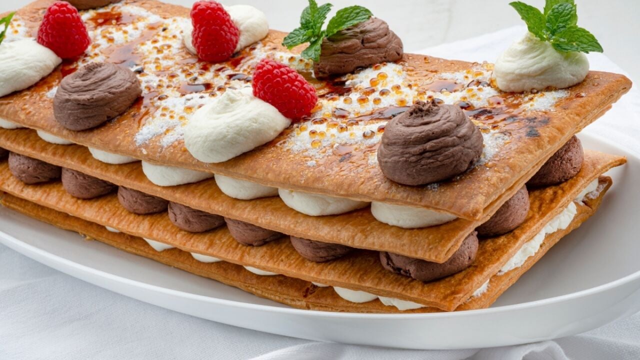 Un postre de Eva Arguiñano, perfecto para esta Navidad: milhojas de ...